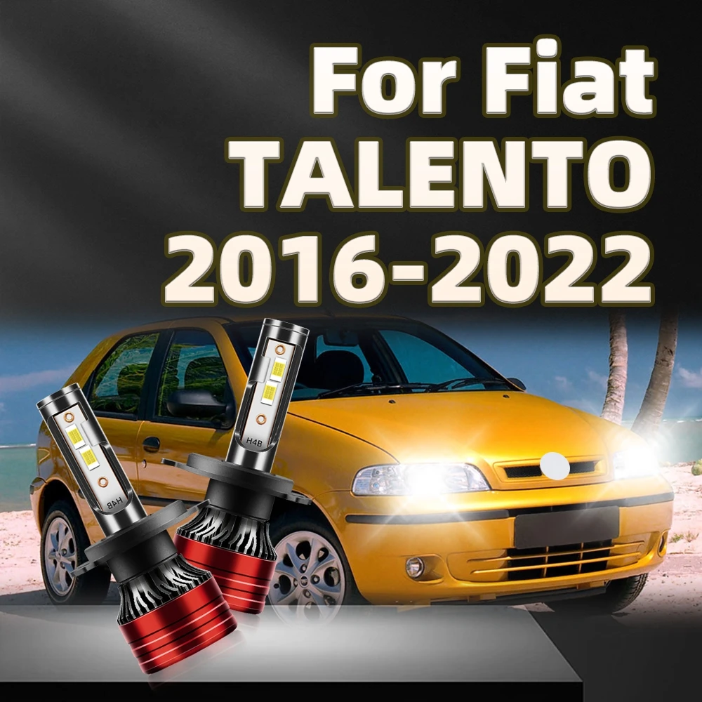 

2Pcs 180W LED Headlight Bright Car Bulbs Upgrade CSP CHIPS For Fiat TALENTO 2016 2017 2018 2019 2020 2021 2022