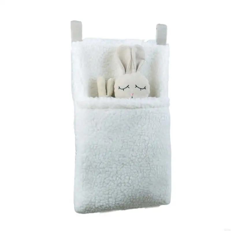 حقيبة تخزين أنيقة M89C لغرفة الأطفال، حقيبة تعليق سهلة التركيب لجانب سرير الأطفال حديثي الولادة