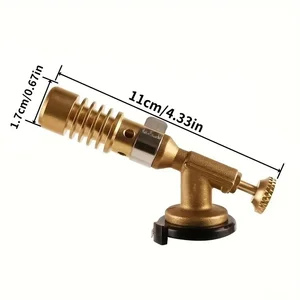 شعلة لحام موقد الغاز المحمولة ، شعلة النحاس ، درجة حرارة عالية ، خريطة نحاسية ، لحام لحام الشعلة ، لحام راسيا أعلى 8 مبيعات شعلة لحام النحاس - No5