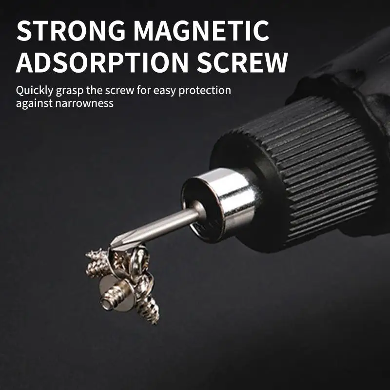 Electric Screwdriver Bit 60mm S2 Alloy Multiple Sizes Precision Fit for Cordless Power Tool Maintenance