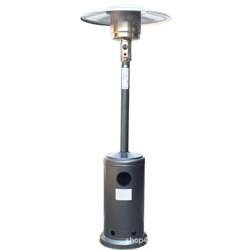 Gas Heater, Umbrella Style Propane Patio Heater, Outdoor Portable Gas Fire Pit, Natural Gas and LPG Compatible, 42000 BTU