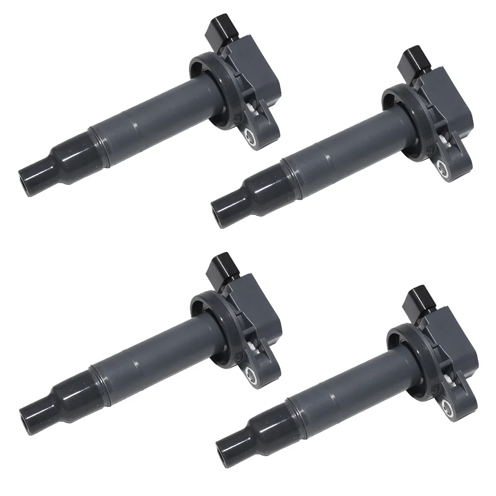 4pcs Ignition Coil 90919-02240 90919-02265 For Toyota Scion IQ Yaris Prius xA xB Echo 1.5L Corolla 9008019021 Car Accessories