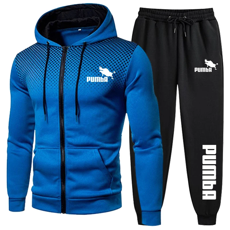 Gorąca sprzedaż Wysokiej jakości męska bluza z kapturem Jogging Outdoor Codzienny zamek błyskawiczny Męski dres Płaszcz Top Jesień Zima