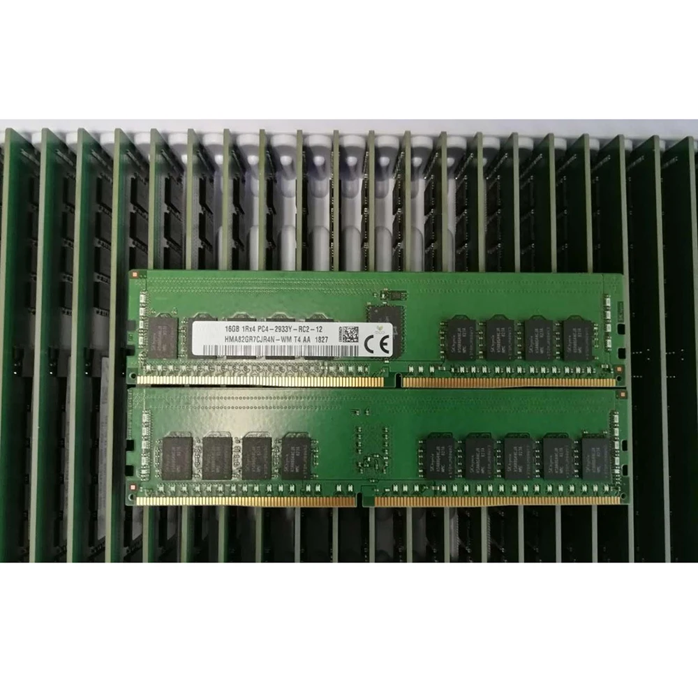 1 قطعة ذاكرة الوصول العشوائي 16 جيجابايت 16 جرام 1RX4 PC4-2933Y ECC HMA82GR7CJR4N-WM ذاكرة الخادم 2933 DDR4