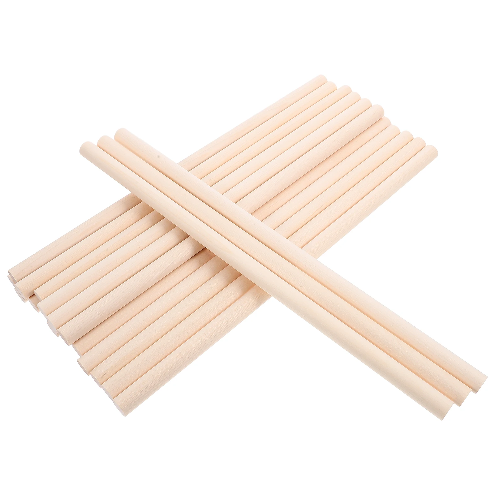 

20pcs Rhythm 12mm Diameter 300mm Length Percussion Musical Instruments Kids Music Sticks Percussion Instruments Classroom Play