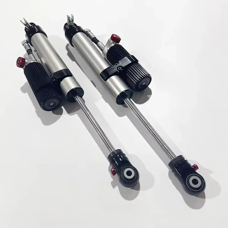 Black Front & Rear 2.5 Pipe Diameter 2 Inches Lift Integrated Back Tank High Quality Shock Absorber 4x4 Road