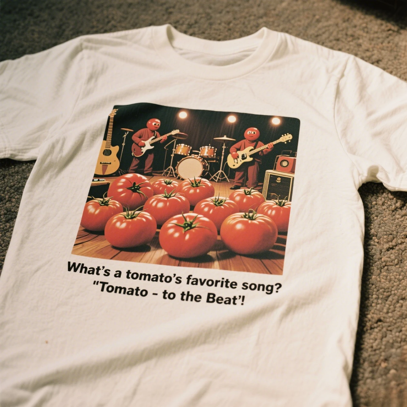 

Tomato Family Graphic Printing Summer Luxury Brand Cotton Men's and Women's T-Shirts Short Sleeves Street Fashion Trend