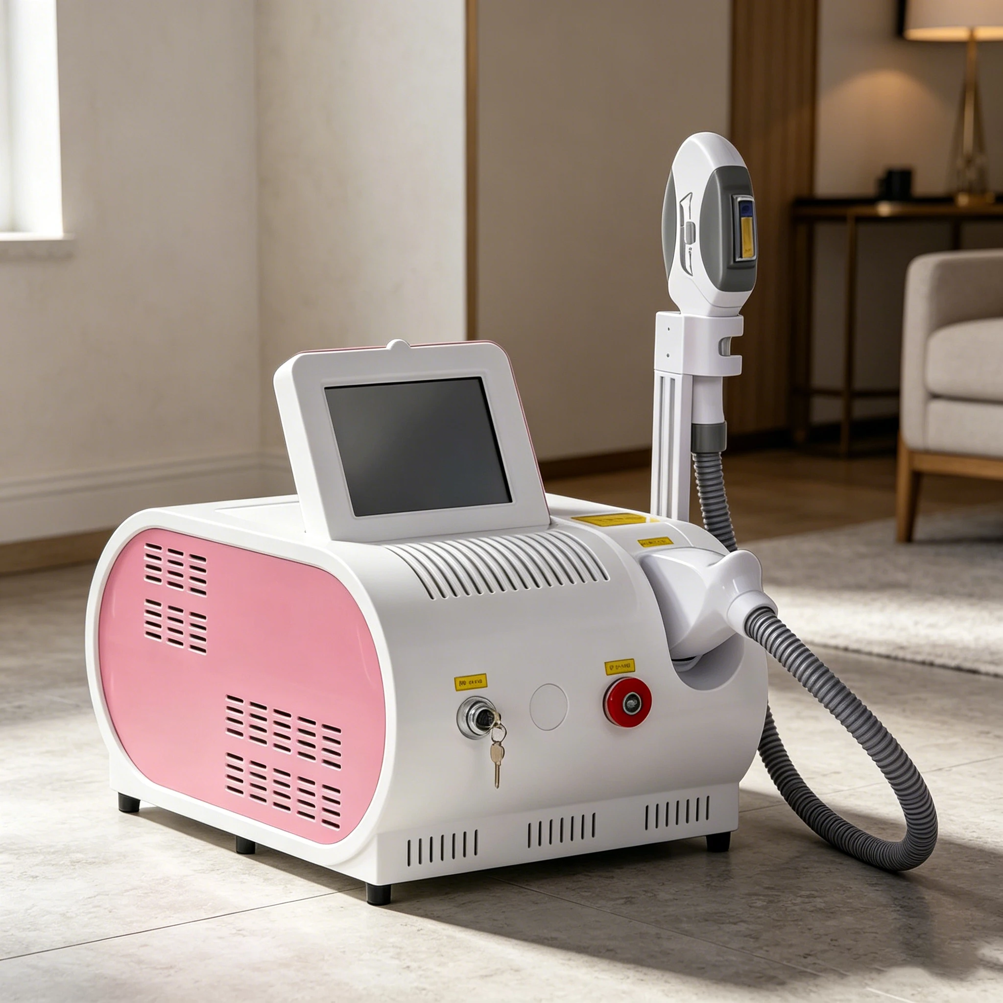 

OPT Advanced Light Ice Cooling Hair Removal System 480-640nm 50J/cm² Skin Revitalizing Facial Beauty Salon Equipment