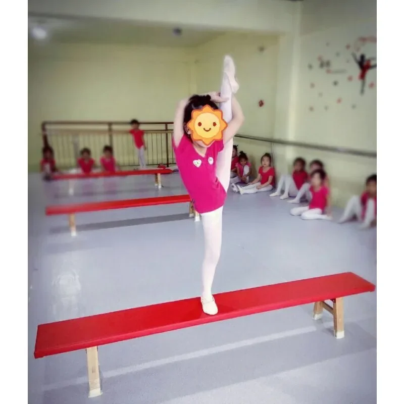 Practice stool, dance leg balance stool, school-specific solid wood stool, gymnastics stool