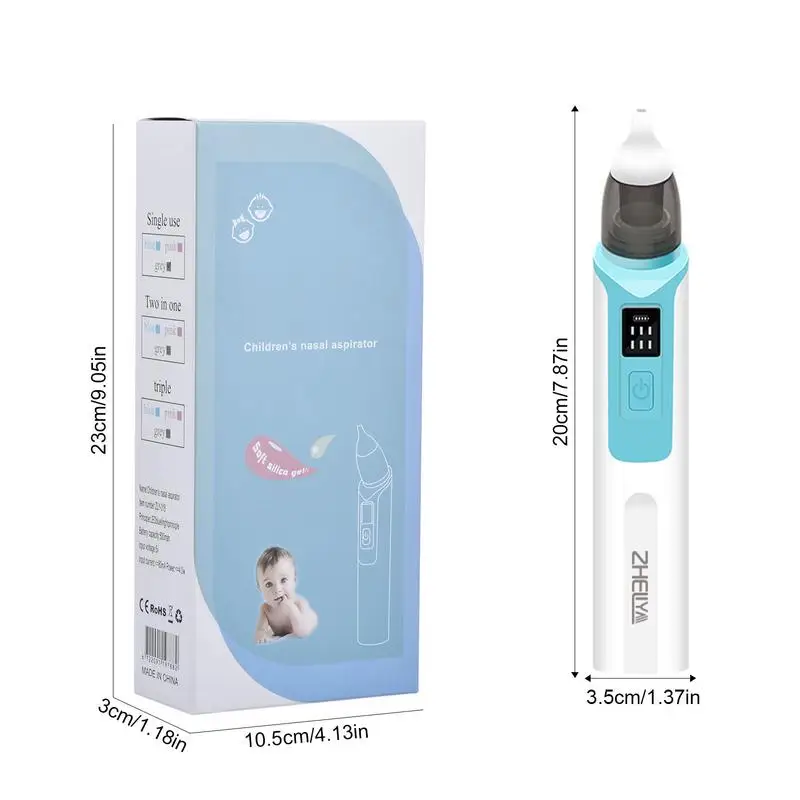 Baby Nasal Aspirator Electric Nose Cleaner Newborn Baby Care Sucker Cleaner Sniffling Equipment Safe Hygienic Nose Aspirator