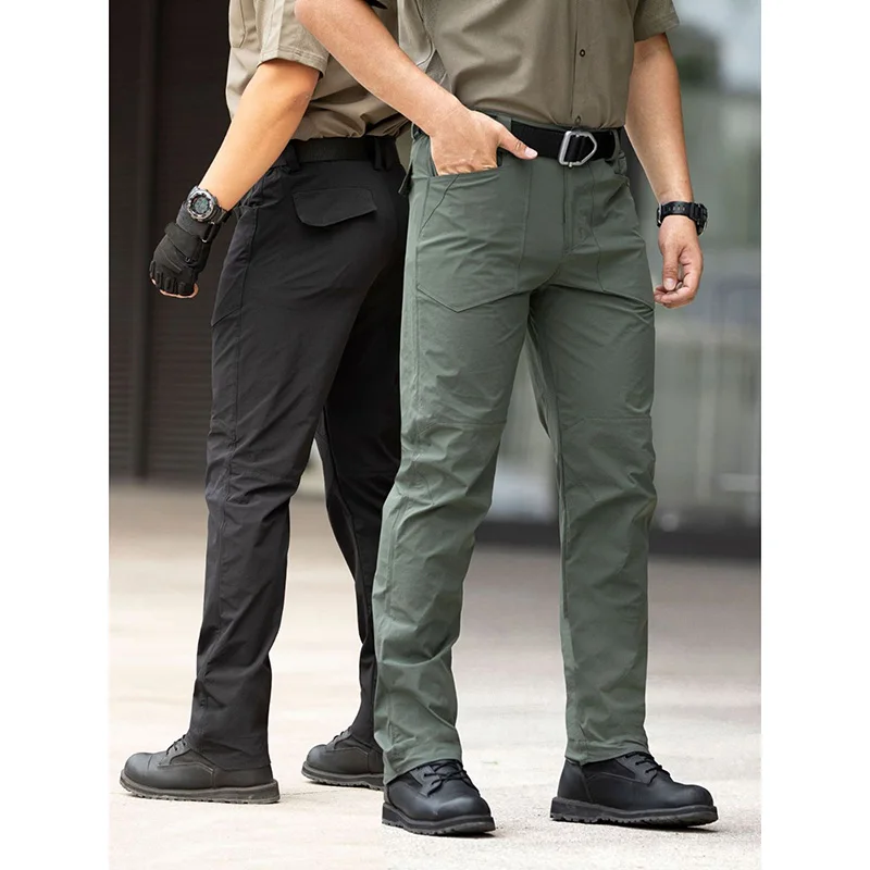 

2025 Men's Size S-3XL ICE 3.0 Outdoor Pants Summer Quick Drying Tactical Long Pants Elastic Hiking Trouser