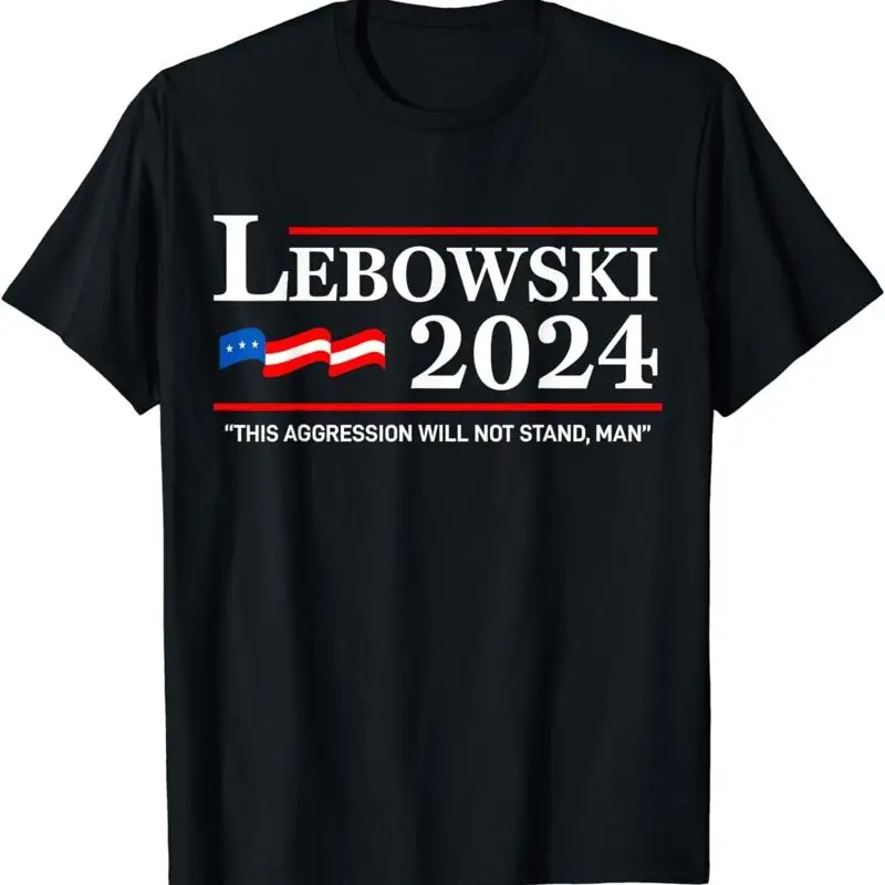 تي شيرت Lebowski 2024 للتصويت بالضوء السياسي المضحك
