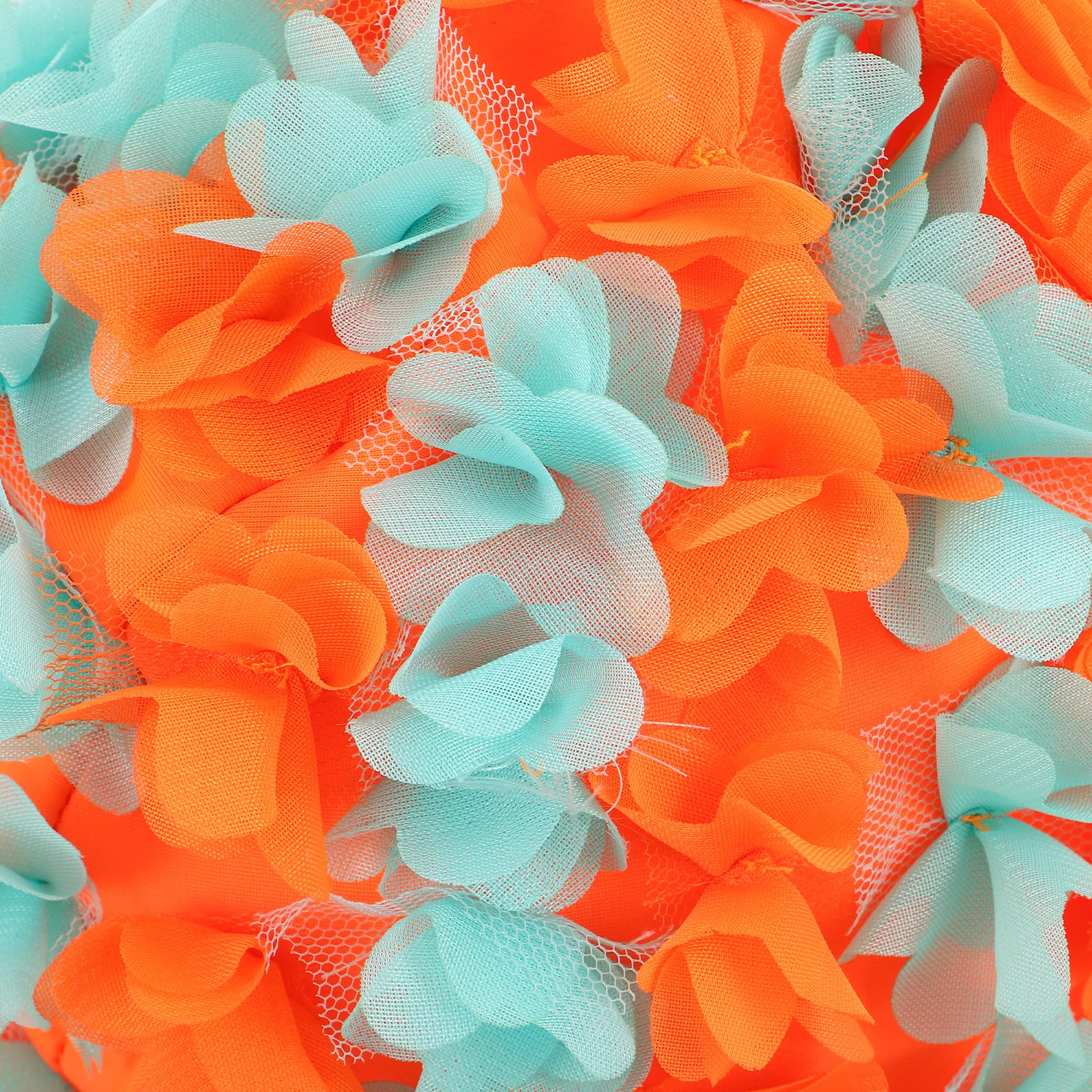 قبعة سباحة نسائية على شكل زهرة أنيقة بتصميم بتلات ثلاثية الأبعاد، قبعة سباحة مرنة قابلة للتنفس للشعر الطويل للأنشطة الخارجية على الشاطئ