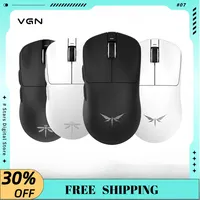 Vgn Dragonfly F1 Wireless Mouse Dual-mode Moba Pro Max 4K Gaming Mouse 2.4g Wired Lightweight PC/MAC Gift E-sports Gaming Mouse