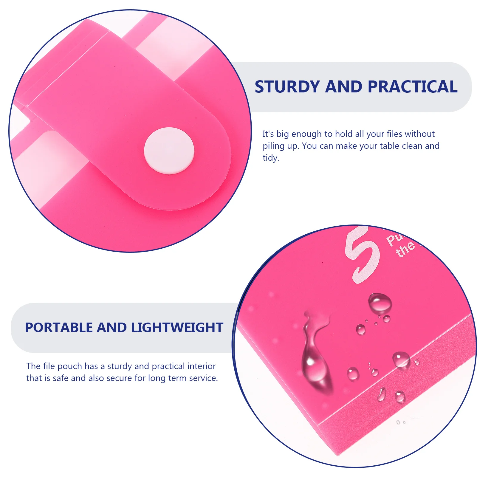 Cartella di file multistrato Organizzatore di documenti espandibile in PP Cartella di archiviazione di file portatile di grande capacità per uso in ufficio