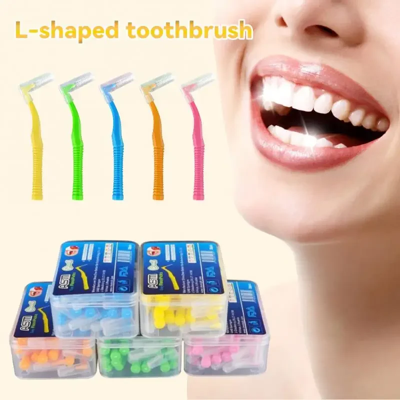 

Heallor Premium Quality Tepe Angle Interdental Brushes Innovative Long-term Use Ergonomic Efficient Tooth Brush Cleaner Teeth Ca