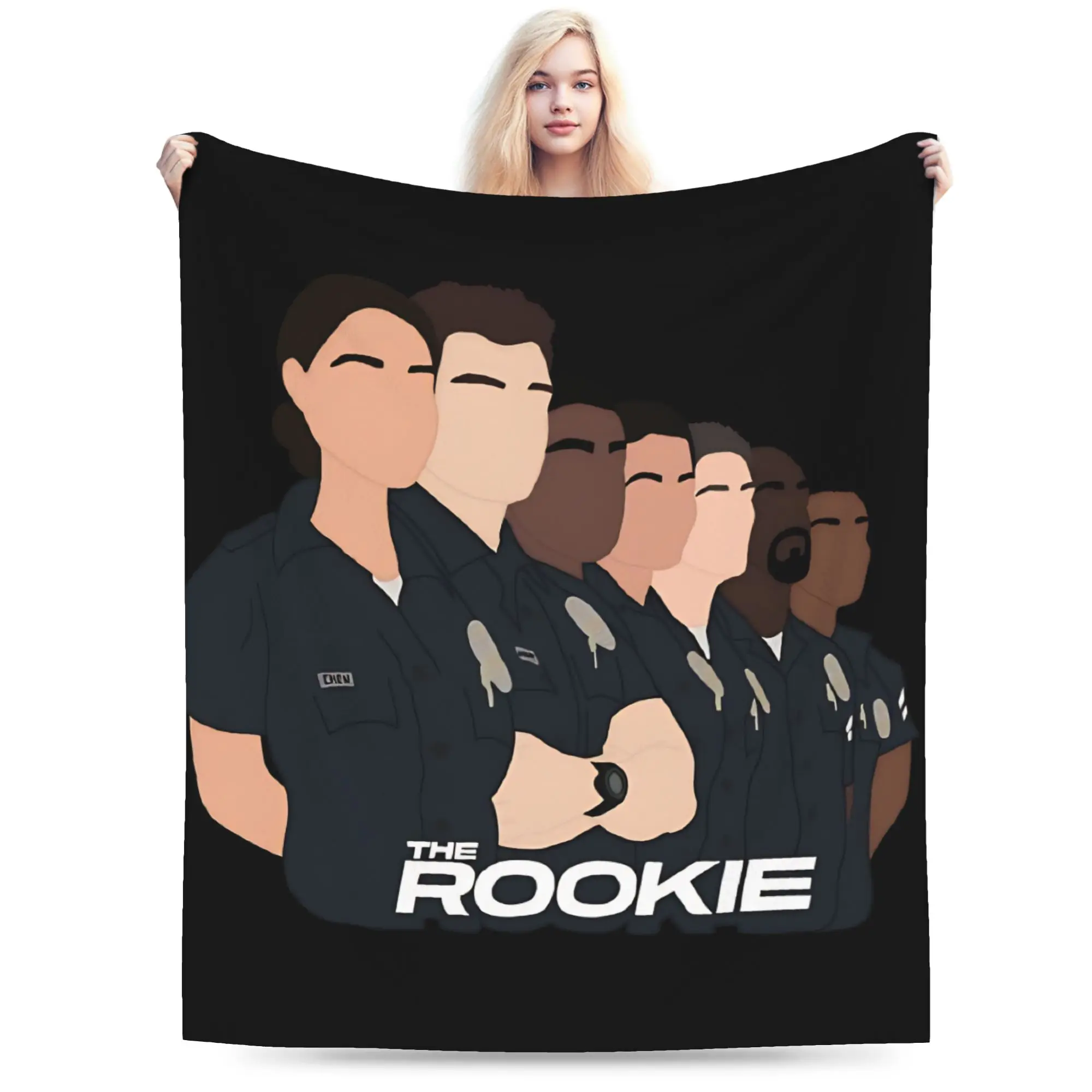 The Rookies Blankets Vintage 90s Flannel Awesome Breathable Throw Blankets for Home  Winter