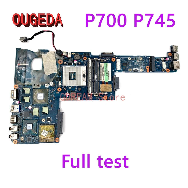 

OUGEDA PBQAA LA-7101P K000123420 For Toshiba Satellite P700 P745 Laptop motherboard HM65 DDR3 GT525M 1GB Main board full tested