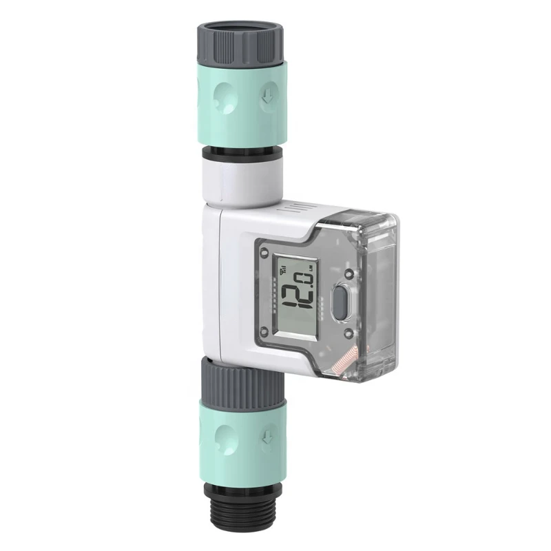 Controlled Water Flow Meter Water Consumption Monitor in Gallon Litre Save Water Usage