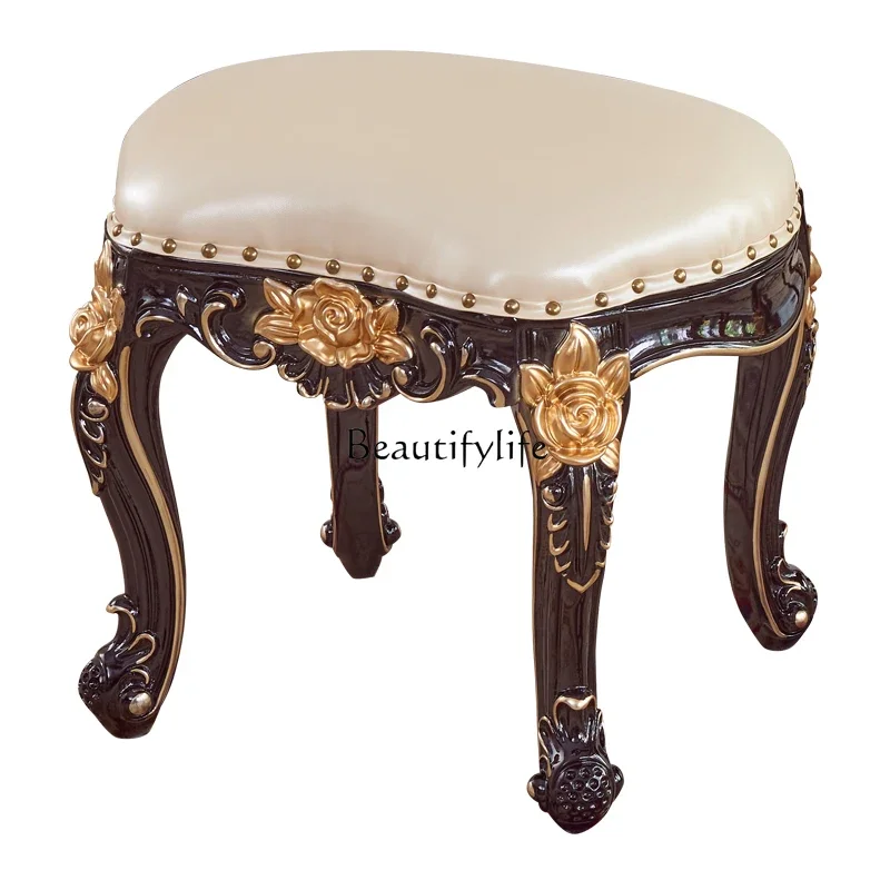

*European waist stool American bedroom makeup stool
