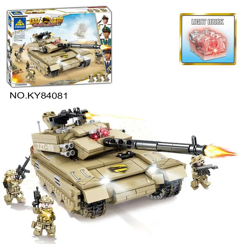 

Model Building 99 Main Battle Tank Launch Aircraft Military Armored Vehicle Children's Gift Construction Toys