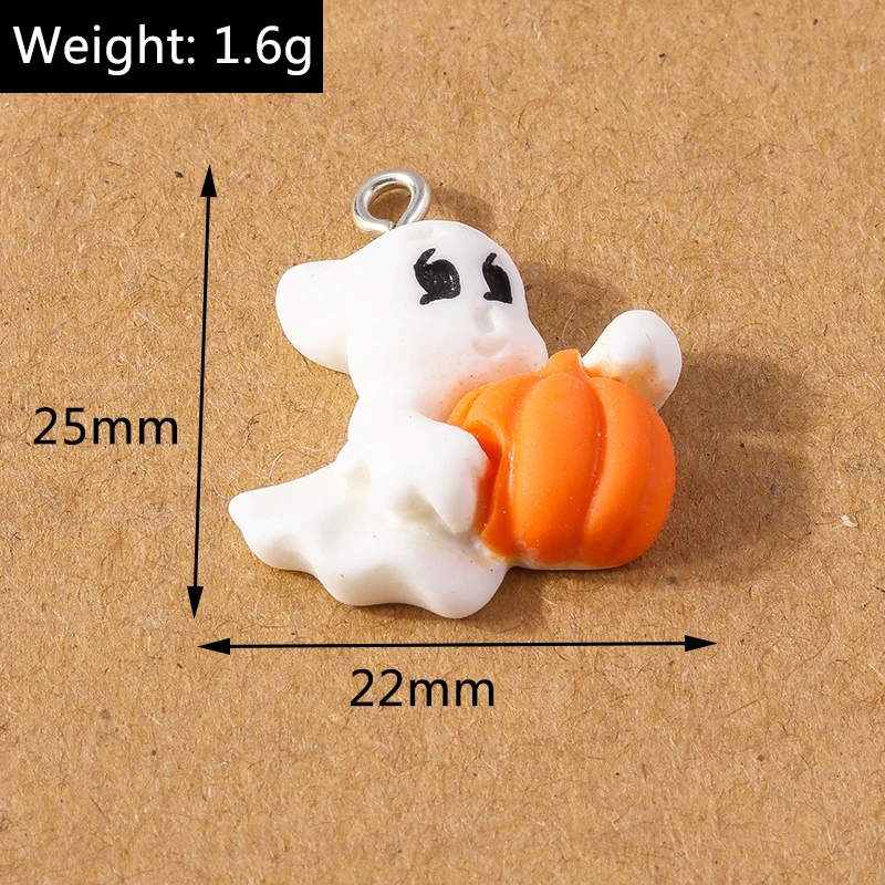 10 teile/los 21*17mm niedlichen Kürbis Charms Anhänger für Schmuck Herstellung Halskette Ohrringe DIY Zubehör liefert – Detail 13