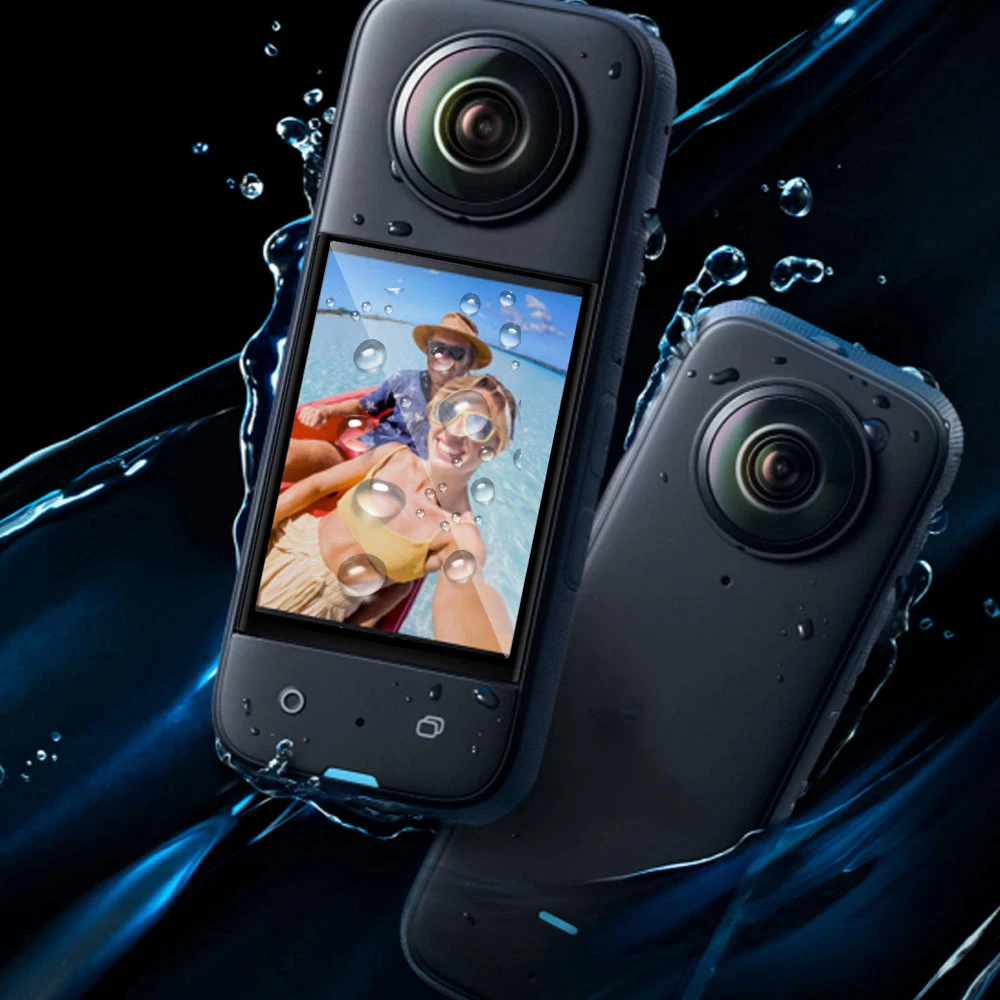 ฟิล์มป้องกันแบบใสนิ่มสำหรับกล้อง Insta 360 X3ฟิล์มกันรอยหน้าจอ HD สำหรับ Insta360 X 3อุปกรณ์เสริมไม่ใช่กระจก