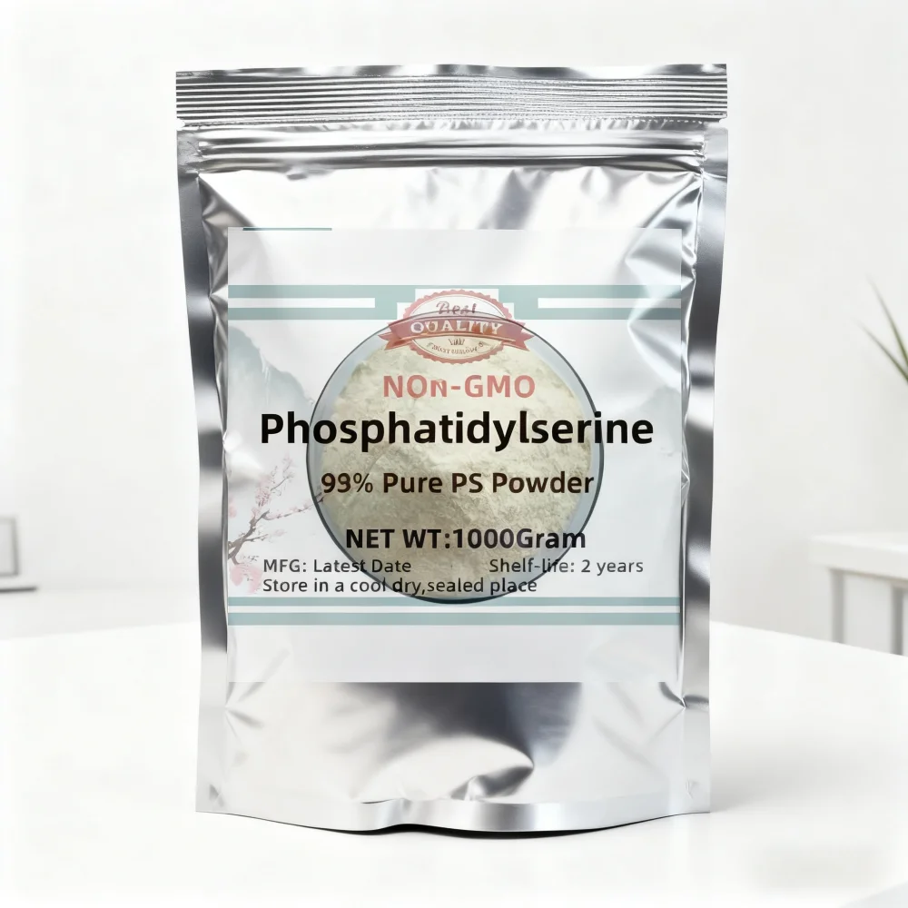 Embalaje sellado personalizado de fábrica de potenciador nutricional de polvo de fosfatidilserina