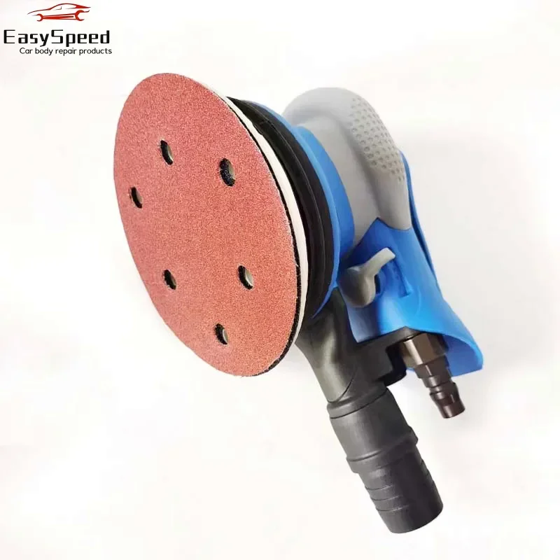 10pcs 125mm Hook & Loop Abrasive Sand Paper 5 inch red Sanding Disc with 6 holes Grits 80~800 available Sandpaper