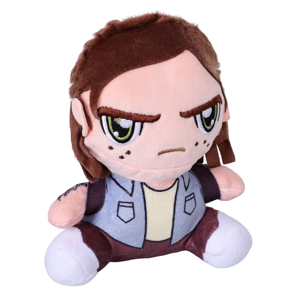 Ellie Schattige Pluche Cosplay De Laatste Cosplay Van Ons Plushies Cartoon Zacht Gevulde Poppen Mascotte Halloween Verjaardag Xmas Cadeau Kinderen