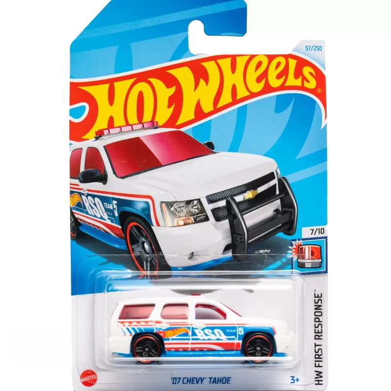 Hot Wheels-Diecast Car Brinquedos para Meninos, Chevy Tahoe Road Bandit, Speed Dozer, Donut Drifter, LET\'S Race, Presente, 1:64, Original, 2024H