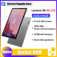 Global ROM Lenovo K9 / M9 9 Inches Tablet 4GB RAM 64GB ROM MTK G80 Octa Core Android Tablet Tab K9 LTE WIFI 5100mAh