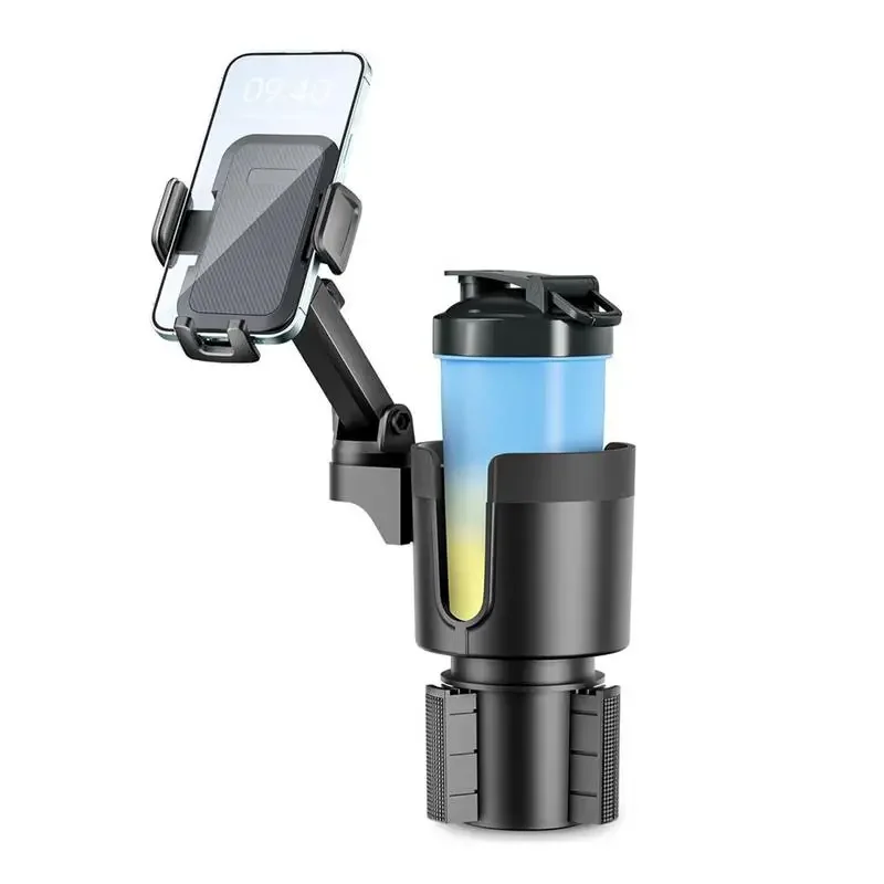 

Car Cup Holder Phone Mount Rotatable Car Drink Holder Cell Phone Cup Holder Car Mount Adjustable Car Cup Holder Expander Cup