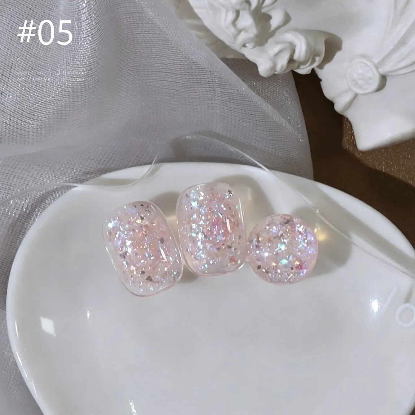 Opal Glitter Gel Polish 2026 New Arrival, High-Density Bling-Bling Fine Glitter, Skin-Brightening Versatile Manicure Exclusive