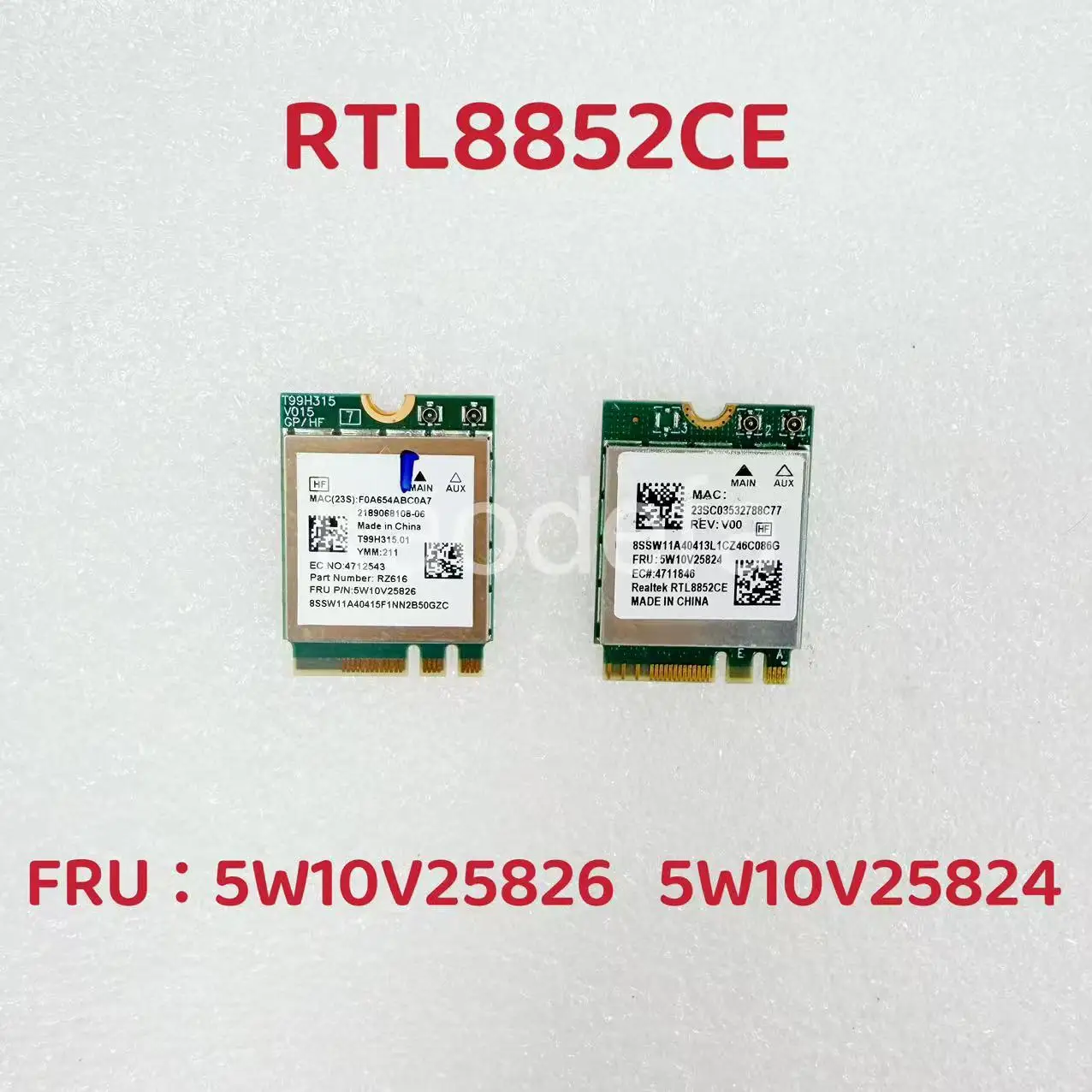 5W10V25824 5W10V25826 For ThinkPad L14 Gen 4 M75t Gen 5 Desktop L15 Gen 4 IdeaPad Slim 5 14ABR8 Wireless CMB LTN 8852CE M2