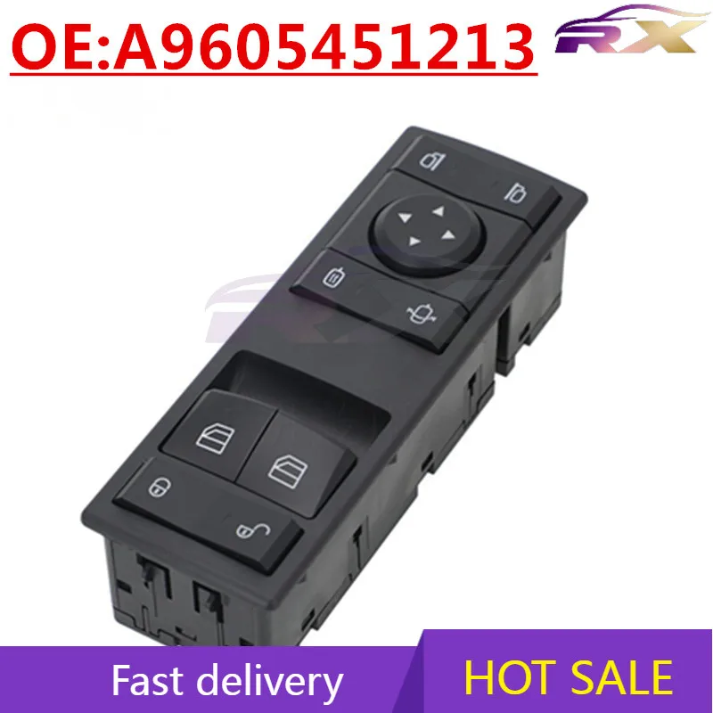 

OEM:A9605451213 Suitable for Mercedes Benz Actros MP4 Glass Lift Switch