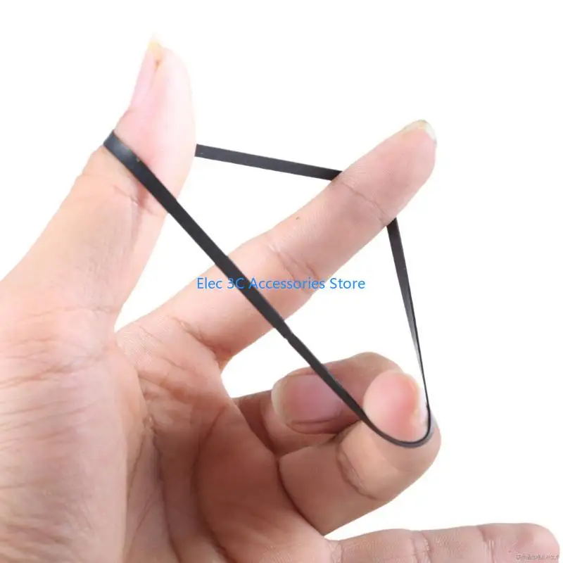 Y51A 1mm/2mm/3mm Cassette Tape Machine Belt Wide Rubber Belts for Recorder