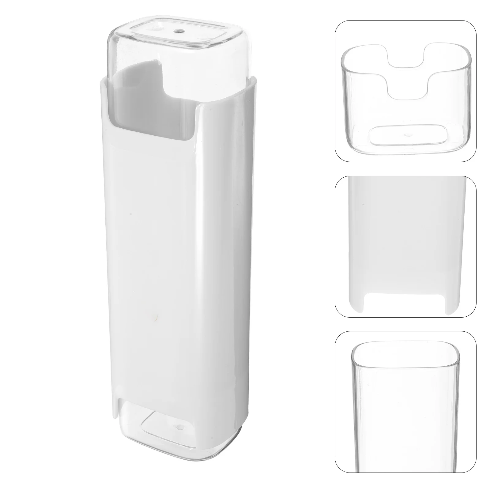 

Travel Toothbrush Holder Portable Case Toothpaste Box Compact Design Multi-Functional Bathroom Accessory Toothbrush Travel Case