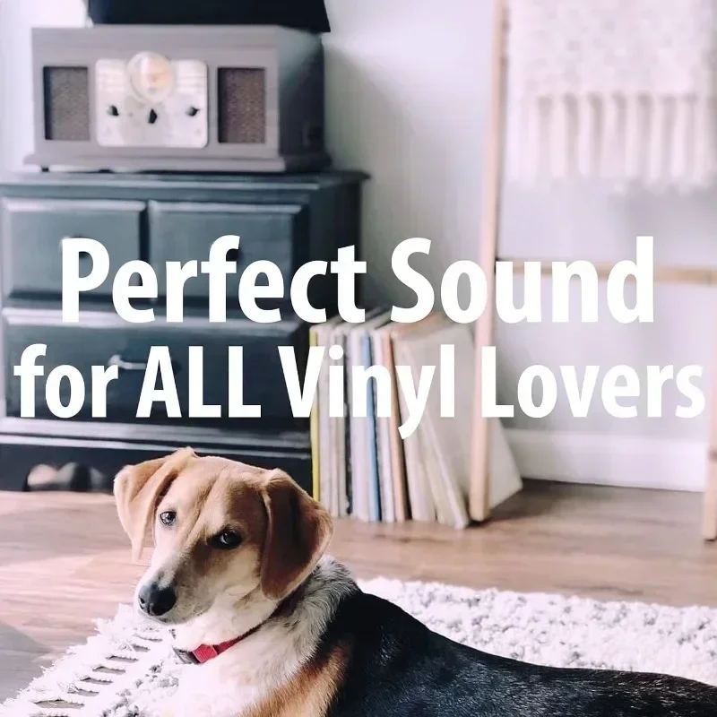 Hot SalesNostalgic 6-in-1 Bluetooth Record Player & Multimedia Center With Built-in Speakers - 3-Speed Turntable, CD & Cassette