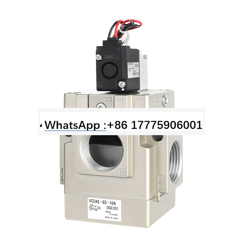 

Pneumatic vacuum solenoid valve VG342-5G-10A two-position three-way VG342R-5DZ-04 pilot-operated control valve