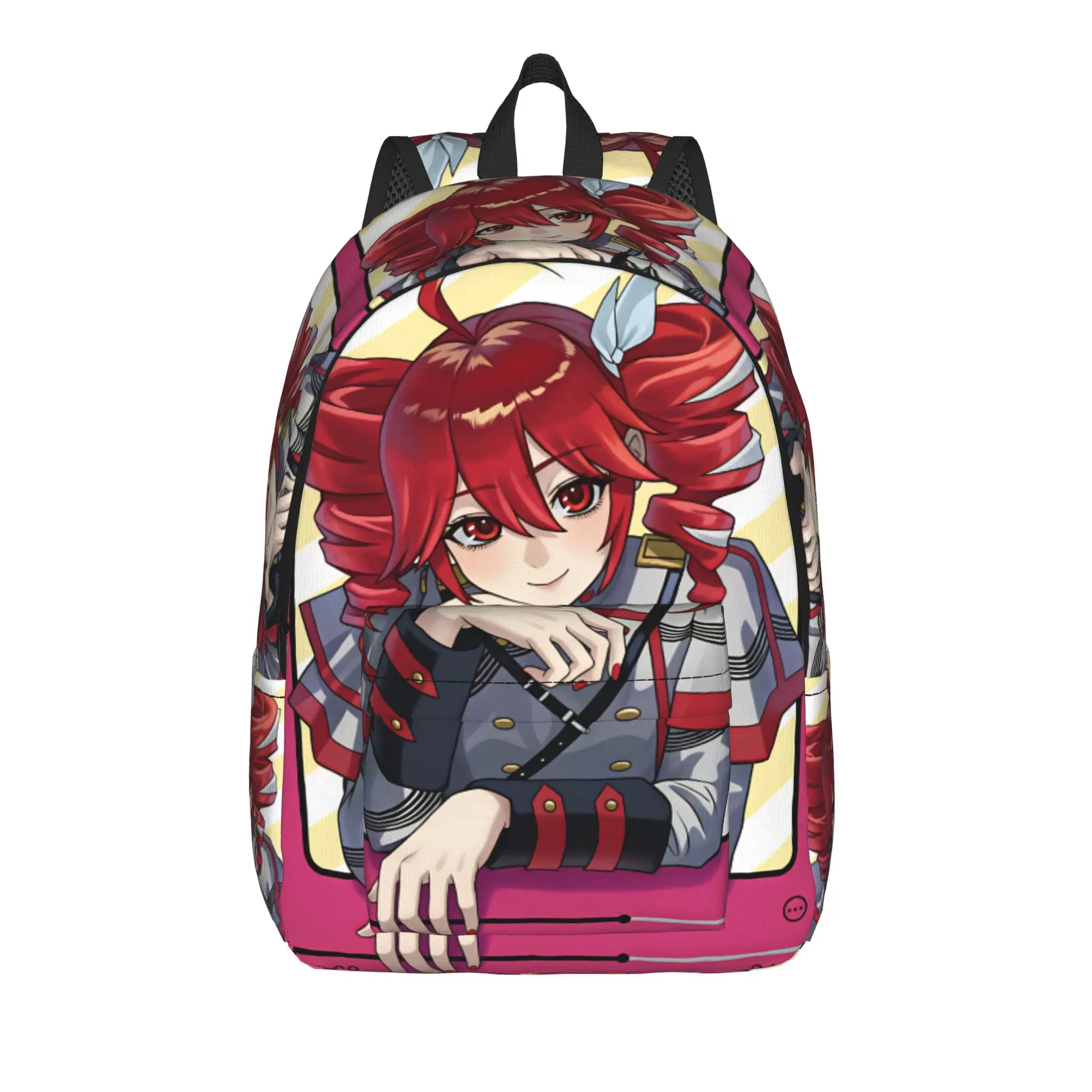 Kasane Teto Character Backpack  University Backpacks Student Unisex High Quality Breathable High School Bags Streetwear Rucksack