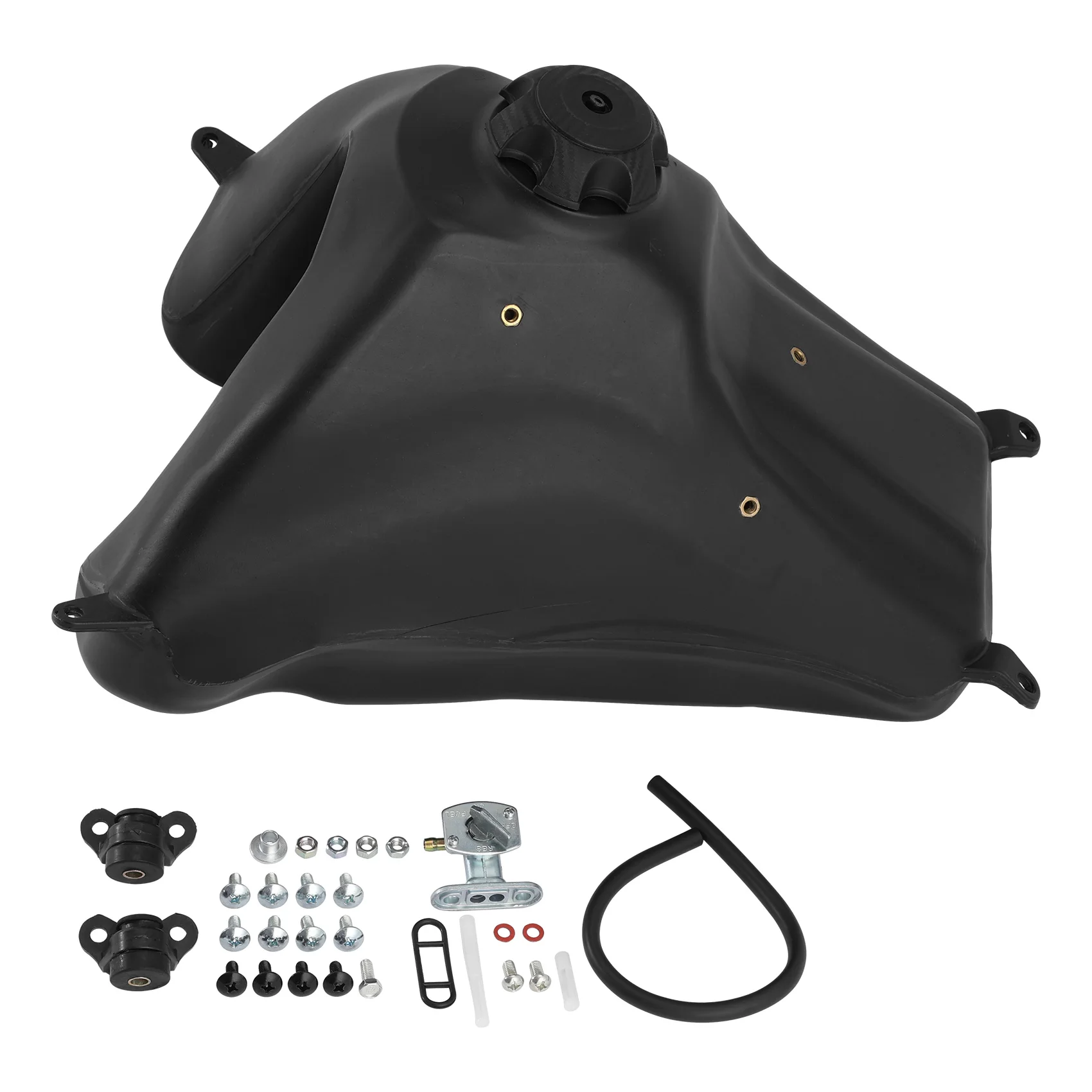 

Black Fuel Gas Tank With Petcock & Cap Fit For Honda CRF230F 2015-2019 16 2017 2018