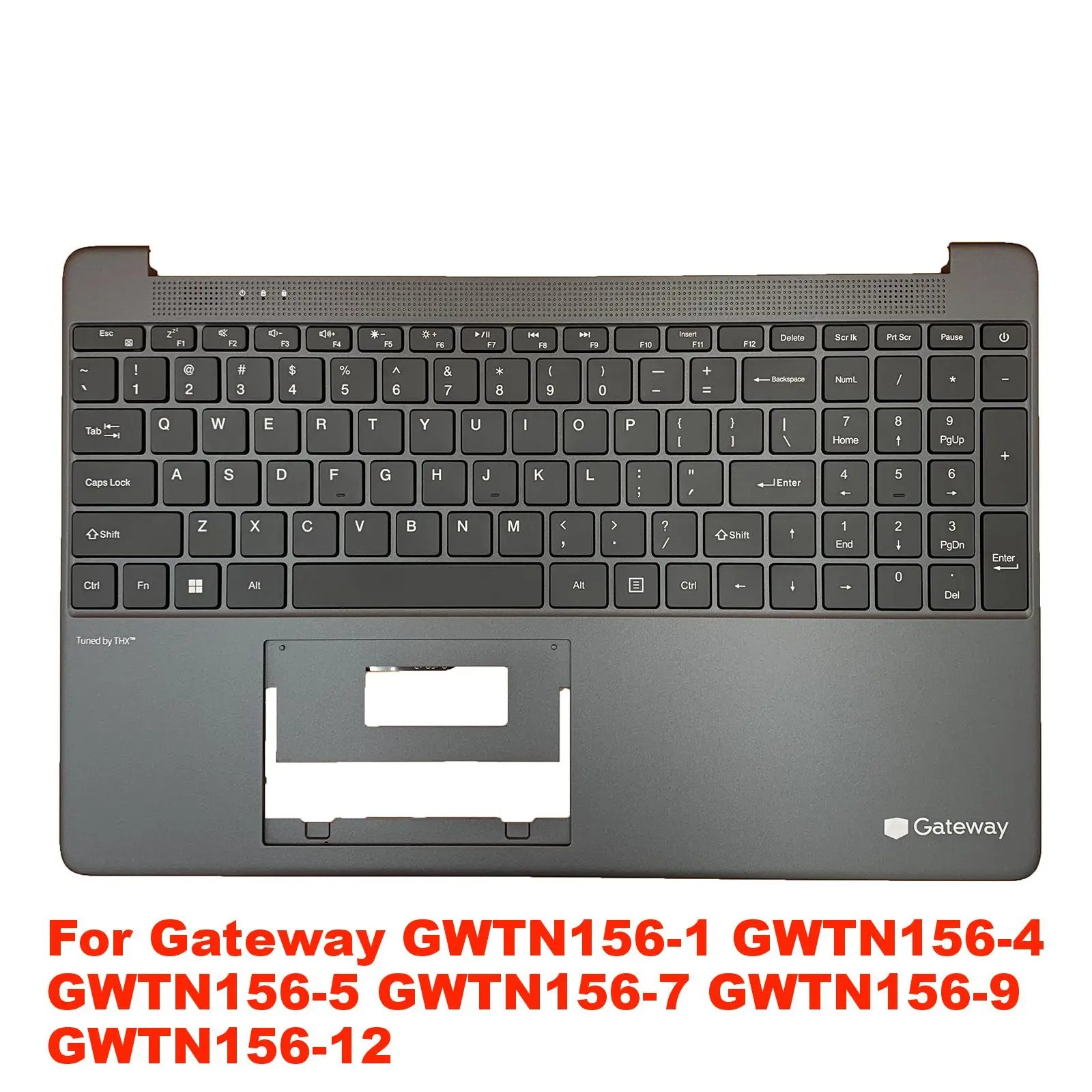 

NEW For Gateway 15 GWTN156-7BL 7BK 7GR 7PR PRIDE-K3960 YXT-93-222 N15CS9 Palmrest Upper Cover Keyboard Bezel C Shell Grey (BF15)