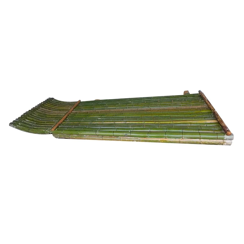 

Bamboo raft bamboo row boat bamboo landscaping single and double layer thickened high buoyancy can be launched boat