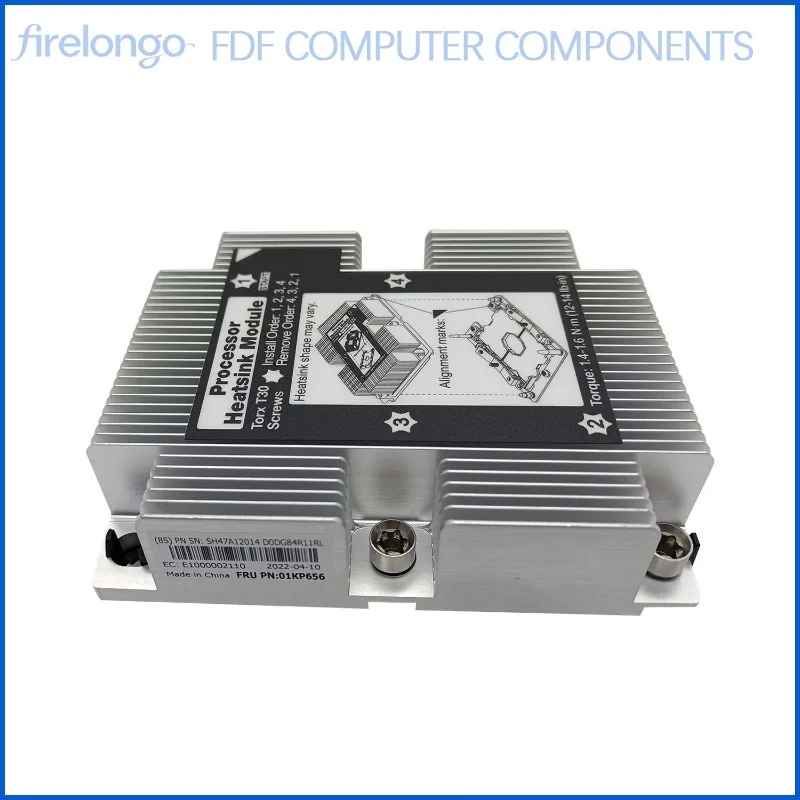 High Quality CPU Heatsink Fan for Lenovo Thinksystem SR530 01KP657 01KP650