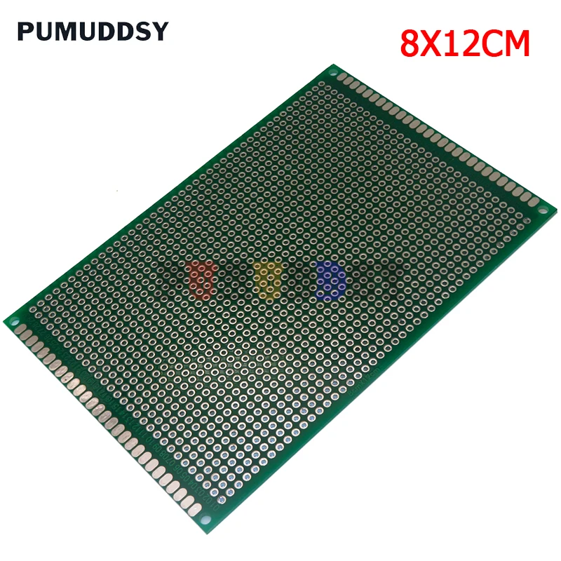 1pcs Electronic 8x12cm 9x15cm PCB Board Diy Universal Printed Circuit Board  Double Side Prototyping PCB For  8*12 9*15CM