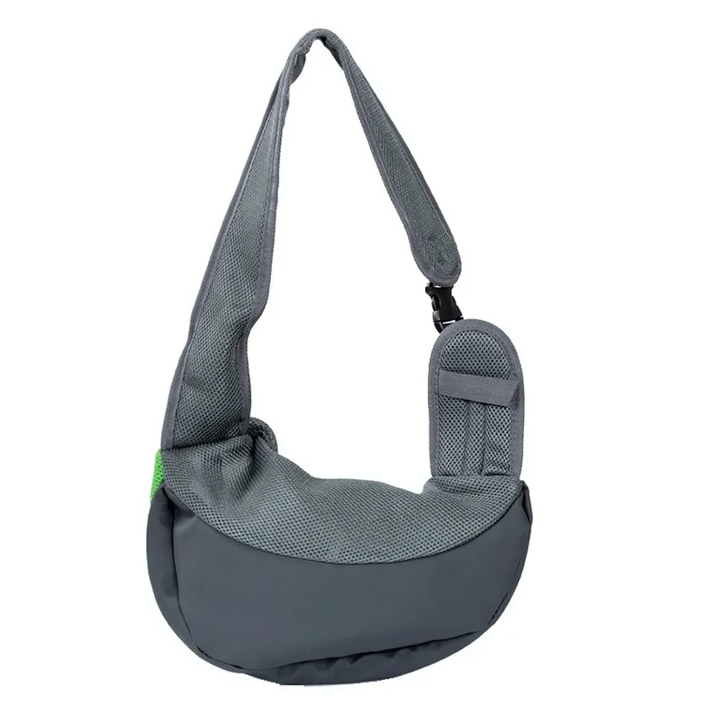 مستلزمات سفر للقطط والكلاب، حقيبة ظهر شبكية قابلة للتنفس بكتف واحد للحيوانات الأليفة، حامل للقطط، أشياء للكلاب #4