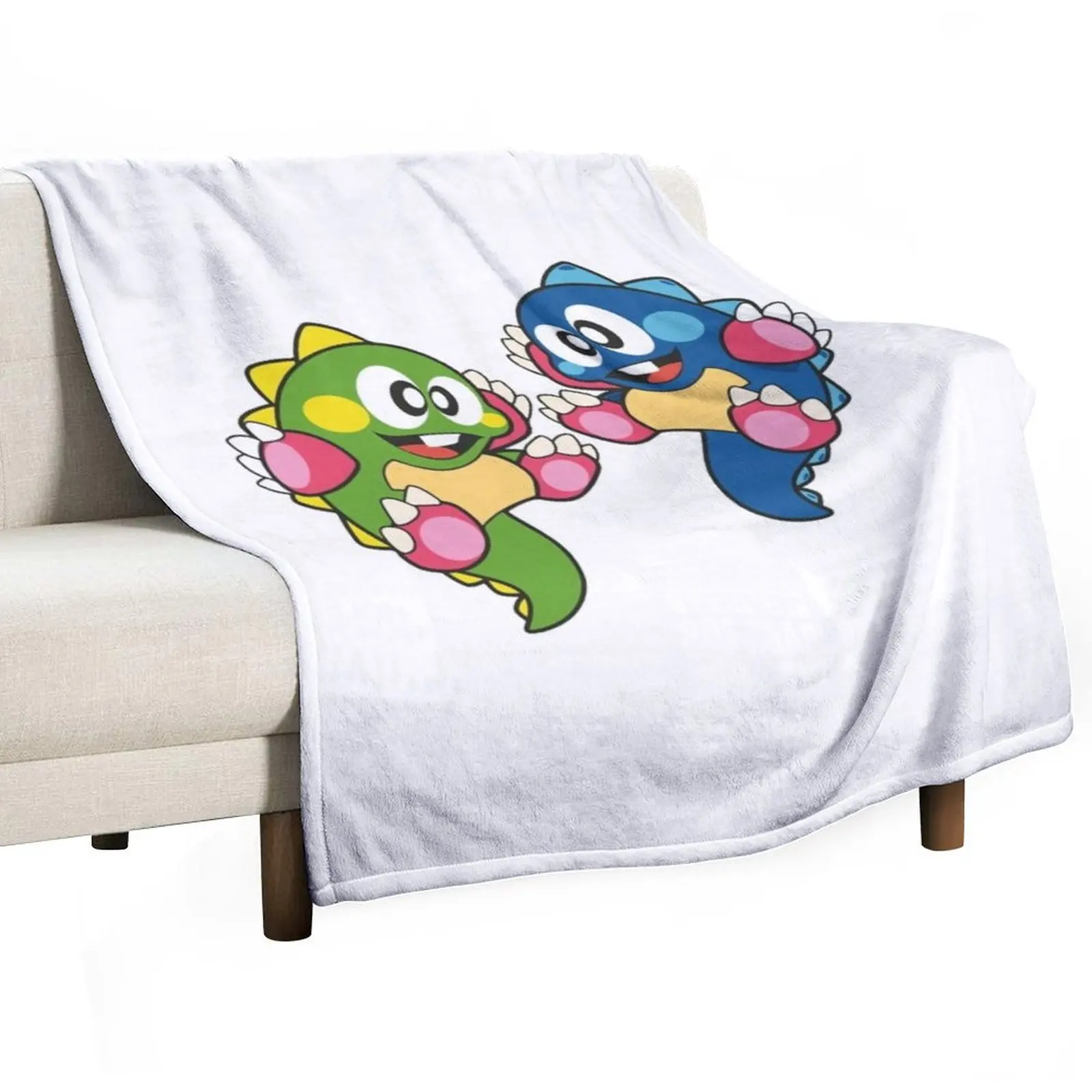 Bubble Bobble Throw Blanket For Sofa Thin Thermal Blankets