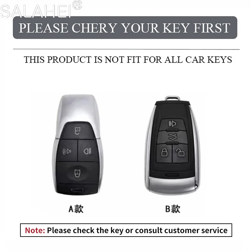 New Soft TPU Car Remote Key Case Cover Shell Fob for Beijing Baic Senova BJ40 PLUS EX5 EU5 EC5 BJ80 U7 X7 Keyless Accessories