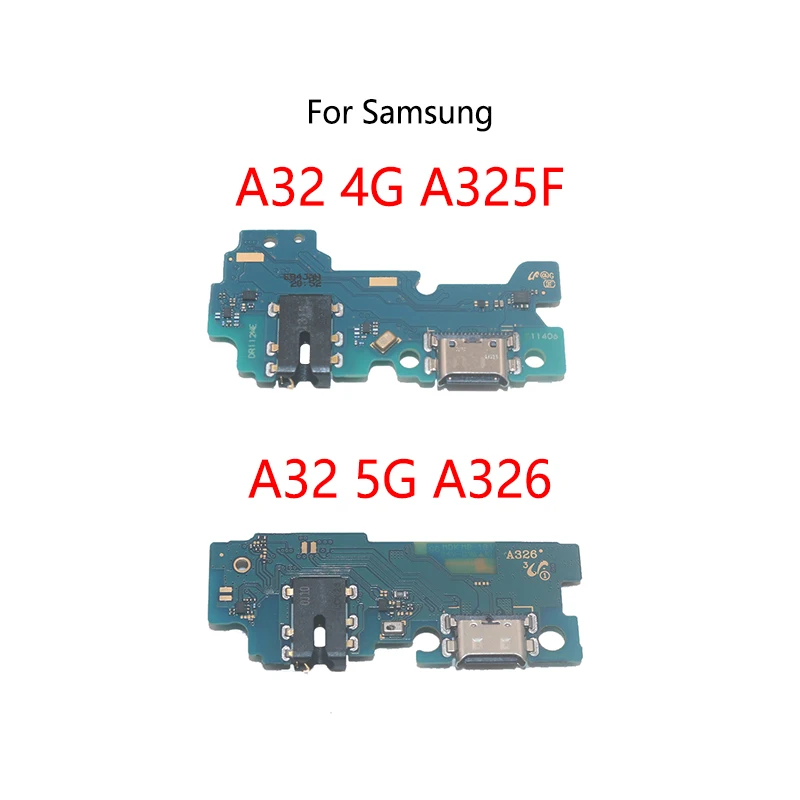 AAA Quality USB Charge Dock Socket Jack Connector Flex Cable For Samsung A02 A02S A12 A12S A22 4G A32 5G Charging Board Module